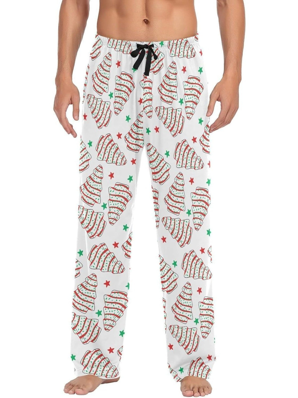 Men's Casual Pants New All-season Wearable Casual Printed Pants Lightweight And Breathable