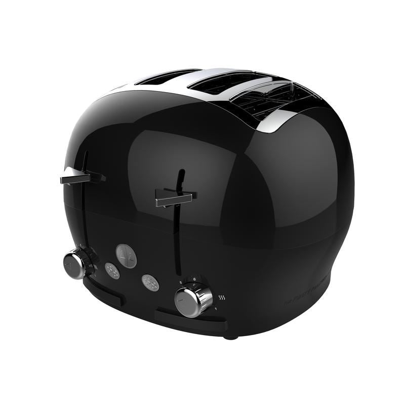 The Funky Appliance Company 4 Slice Funky Black Toaster UK Plug