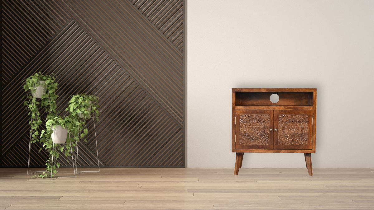 Artisan Tova Open Shelf Cabinet