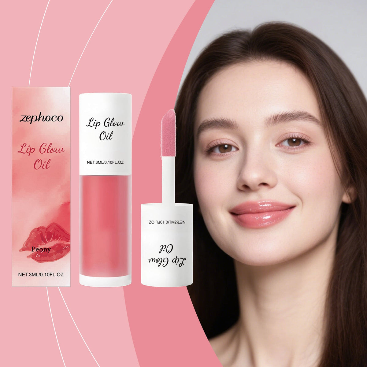 Hydrating Lip Gloss Oil Peony