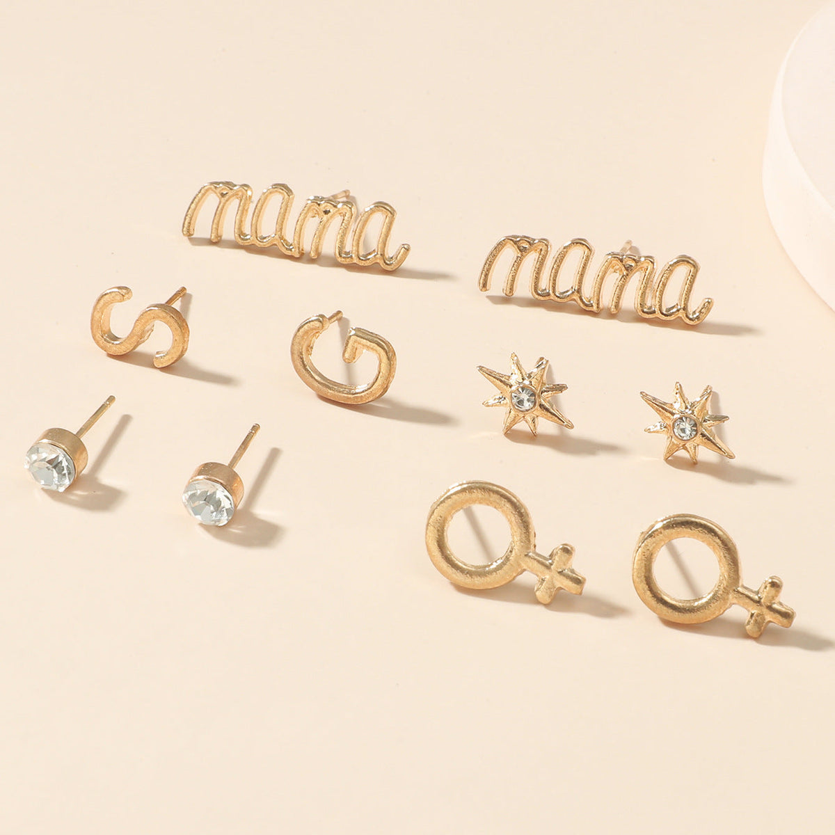 Ins Style Simple And Compact All-match Earrings Mother's Day Gift Female