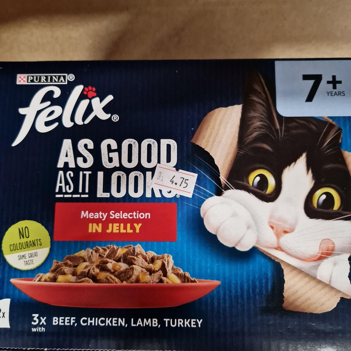 FELIX AS GOOD AS IT LOOKS 7+ Meaty Selection in Jelly