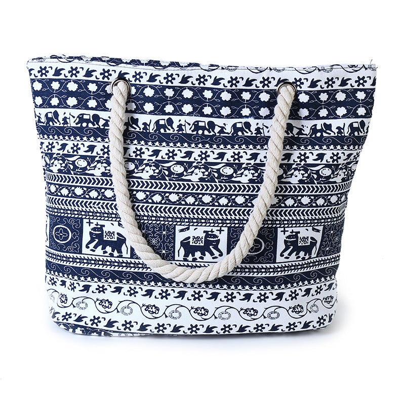 New Casual Simple Canvas Women's Shoulder Bag