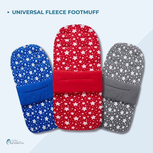 Universal Fleece Pushchair Footmuff | Fits All Prams & Buggies