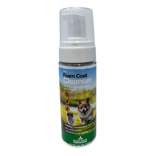 Waterless Foam Coat Cleanser for Dogs – 140ml