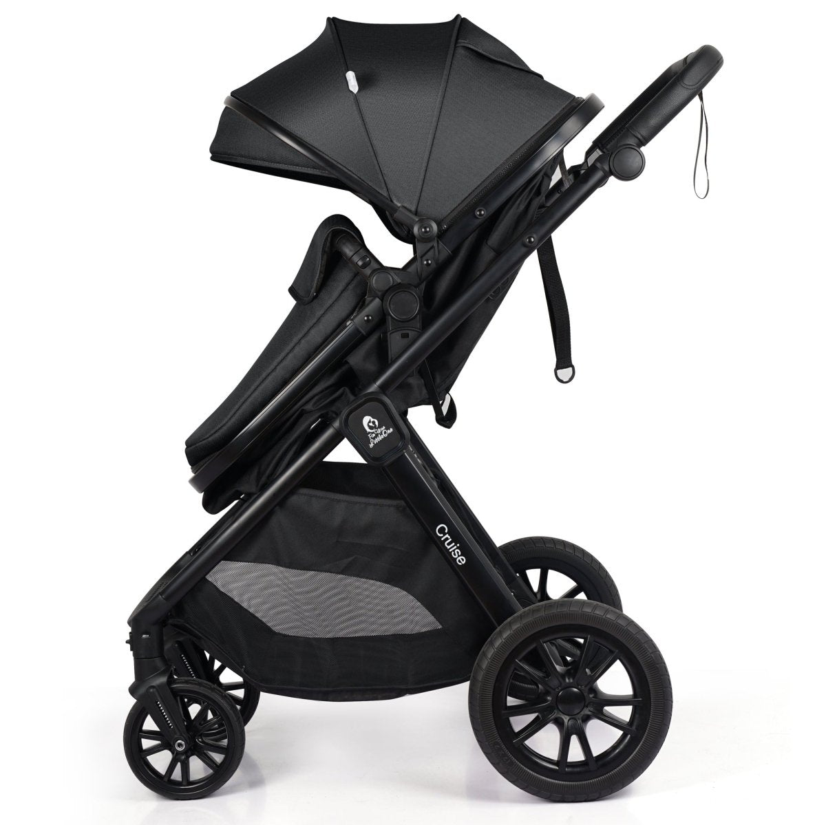Cochecito de Bebé 3 en 1 con Silla de Coche i-Size - Eclipse Black | Para Tu Pequeño