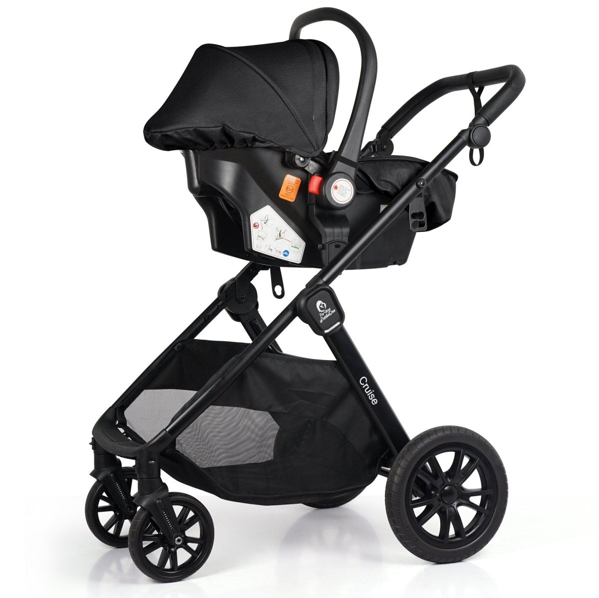 Cochecito de Bebé 3 en 1 con Silla de Coche i-Size - Eclipse Black | Para Tu Pequeño