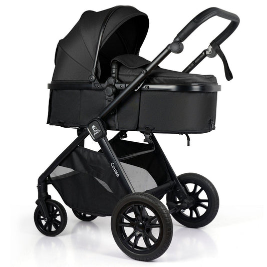 Cruise 3 In 1 Travel System with i-Size Car Seat - Eclipse Black | For Your Little One