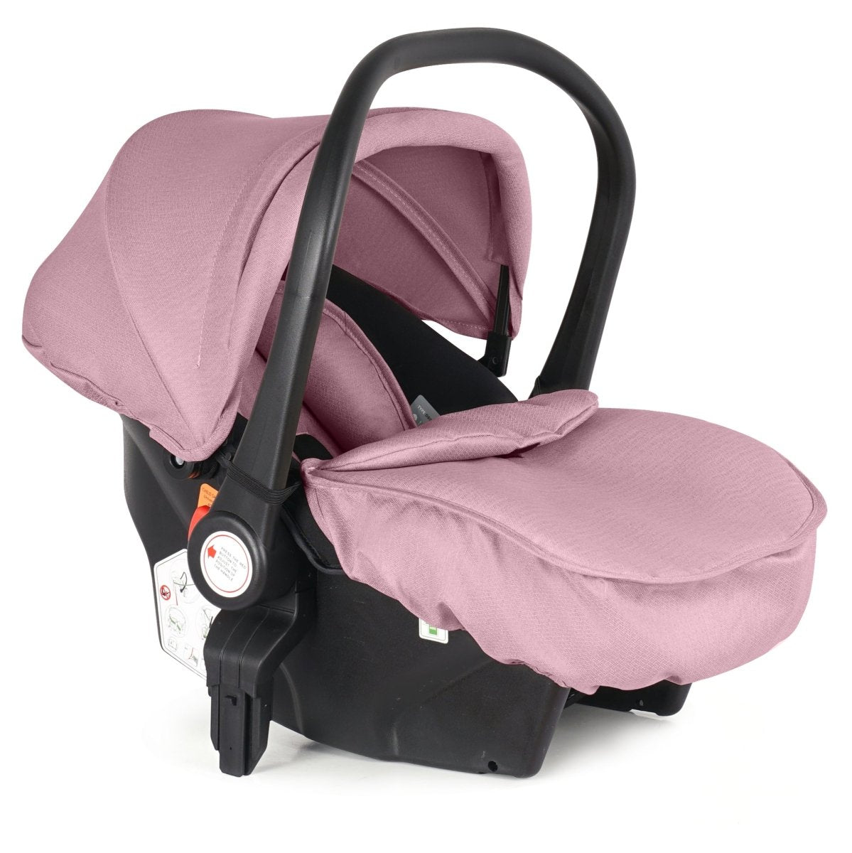 For Your Little One Cruise 3-in-1 Travel System with i-Size Car Seat | Blush Rose