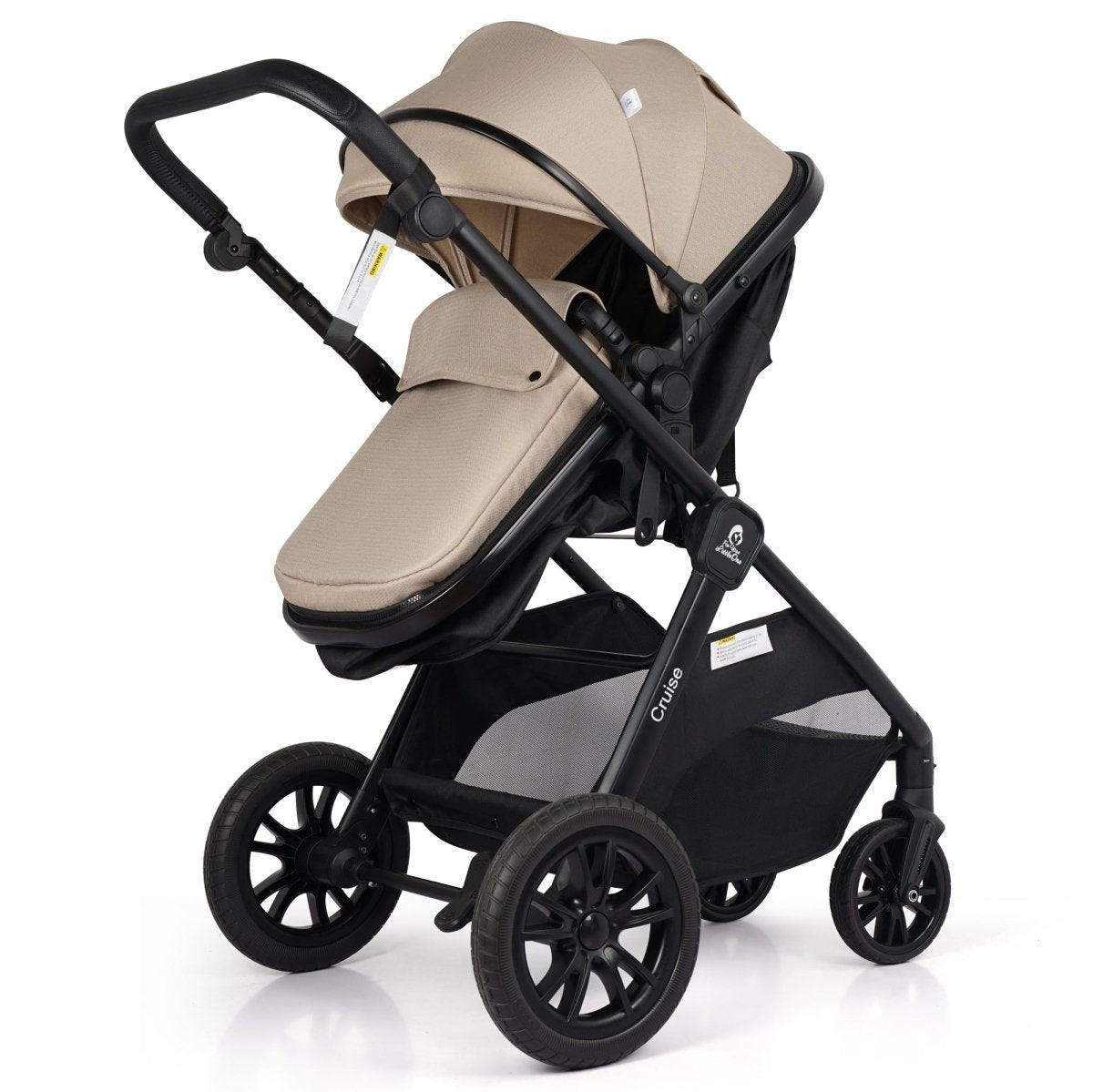 Cruise 3-in-1 Travel System with i-Size Car Seat | Dune Beige