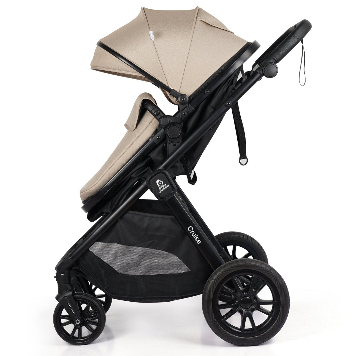Cruise 3-in-1 Travel System with i-Size Car Seat | Dune Beige