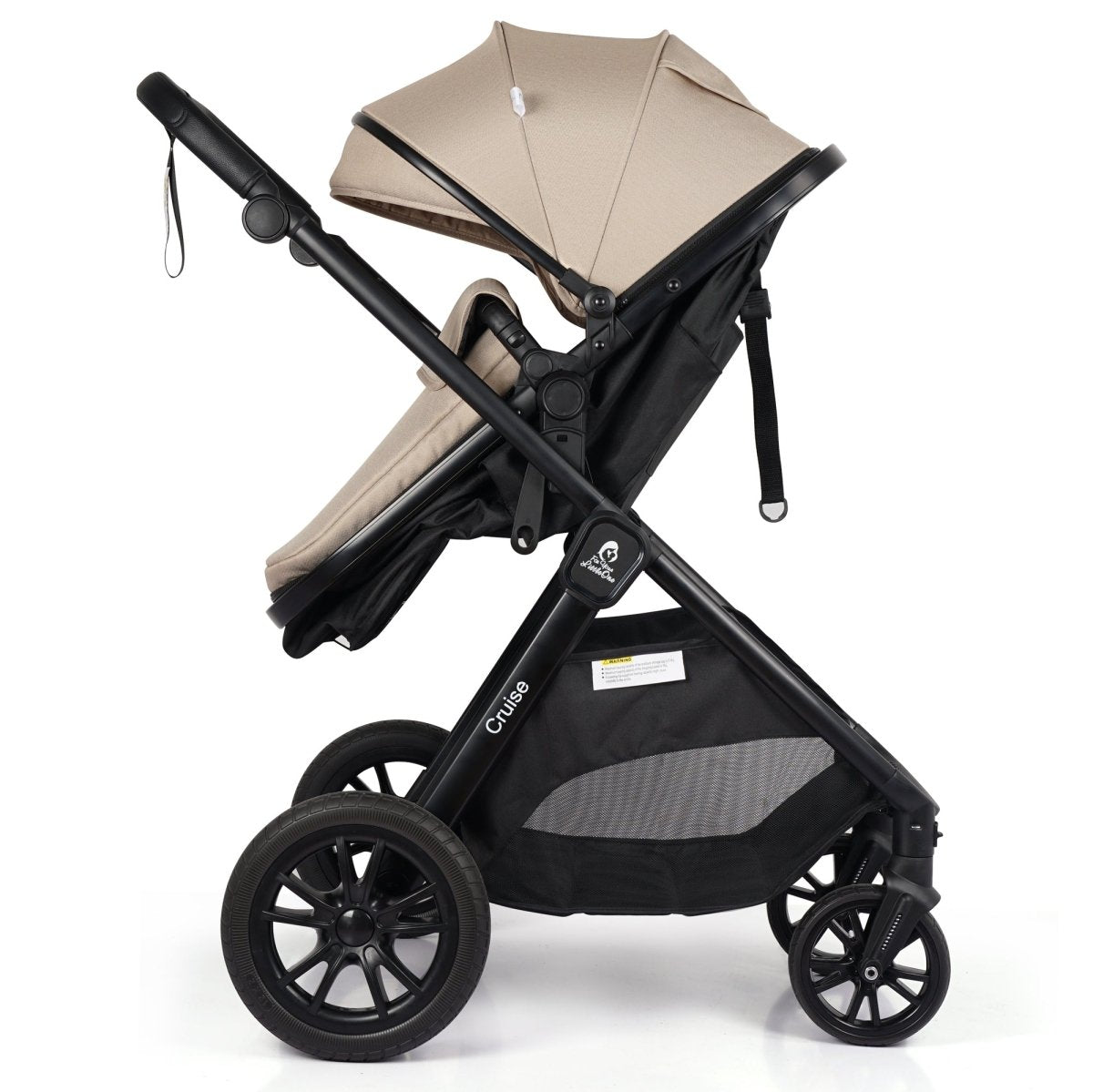 Cruise 3-in-1 Travel System with i-Size Car Seat | Dune Beige