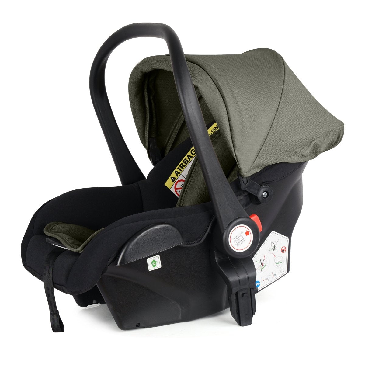 Cruise 3 In 1 Travel System With i-Size Car Seat - Pebble Sage (Free Cupholder And Seat Liner Included)