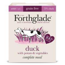 Forthglade completo sin cereales Pato y Verduras para adultos, 18 x 395g