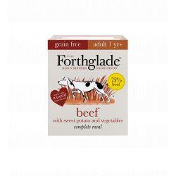 Forthglade Complete Grain Free Beef and Sweet Potato Adult, 395g - Case of 18
