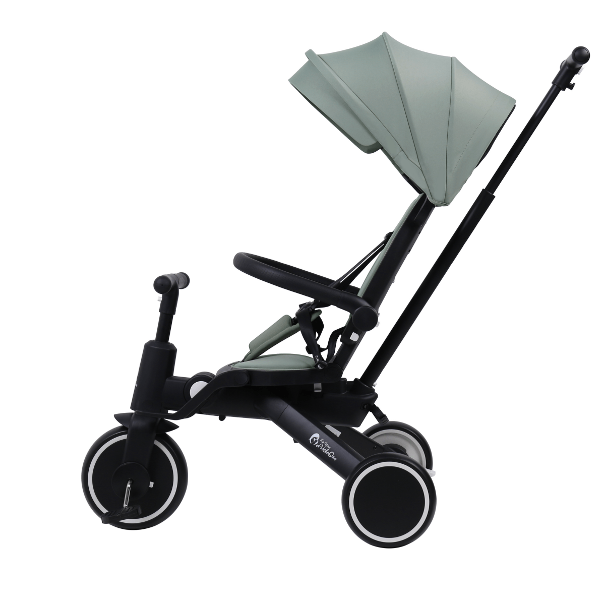 Foryourlittleone Xplor 6-in-1 faltbares Dreirad – Grün (10 Monate–4 Jahre)