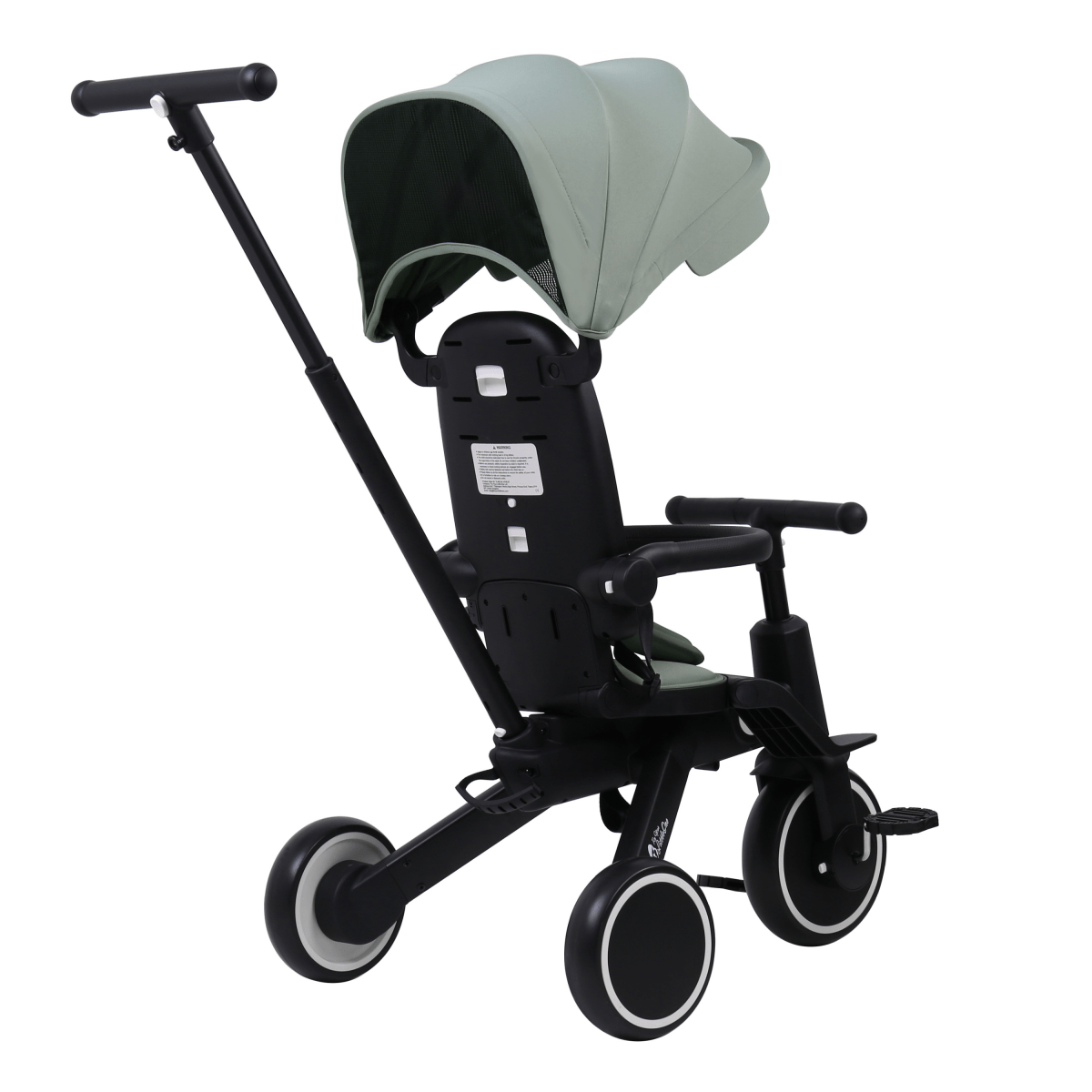 Foryourlittleone Xplor 6-in-1 faltbares Dreirad – Grün (10 Monate–4 Jahre)