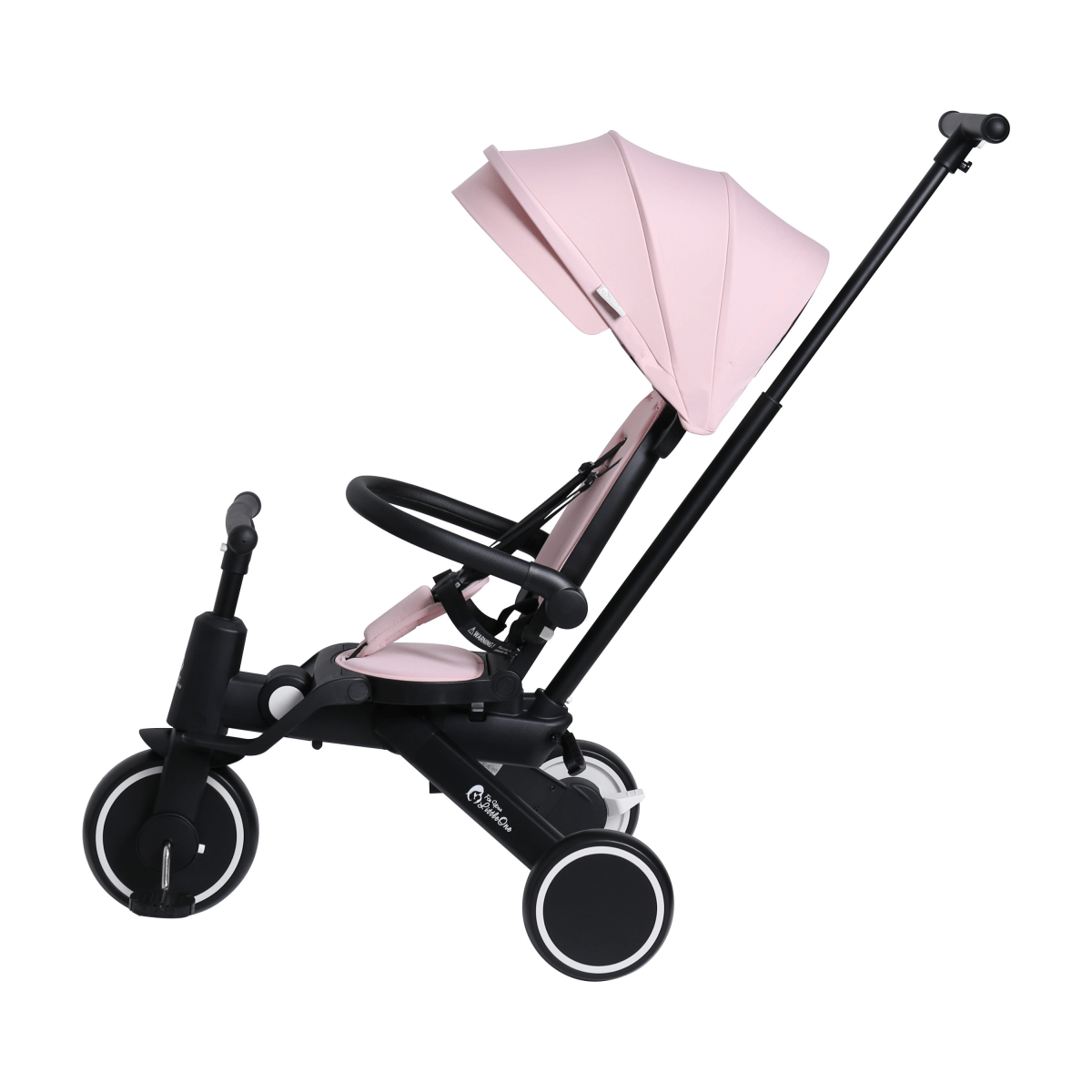 Xplor 6-in-1 Falt-Dreirad – Pastellrosa (10m–5J)