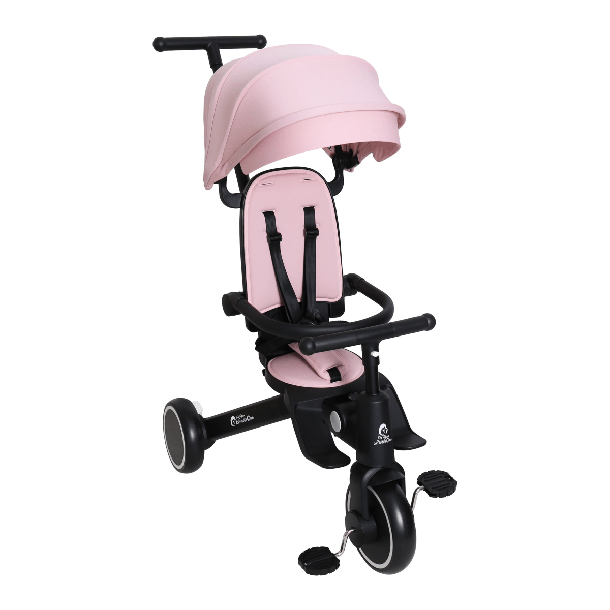 Xplor 6-in-1 Falt-Dreirad – Pastellrosa (10m–5J)