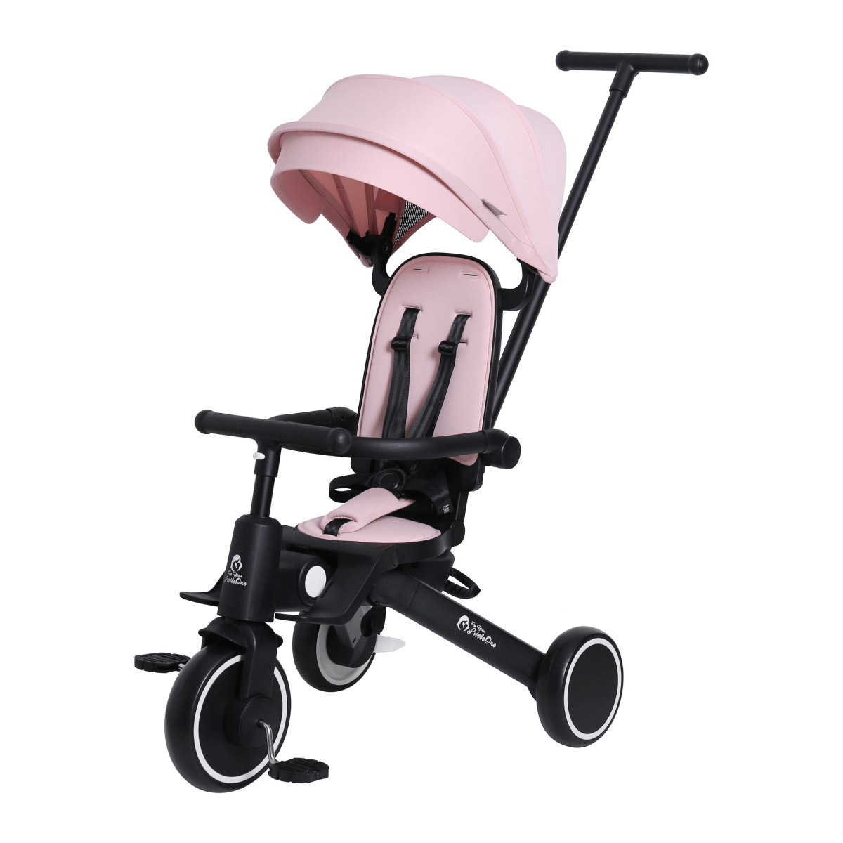 Xplor 6-in-1 Falt-Dreirad – Pastellrosa (10m–5J)
