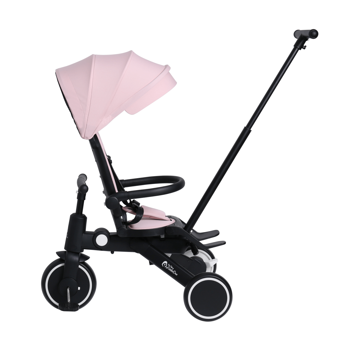 Xplor 6-in-1 Falt-Dreirad – Pastellrosa (10m–5J)