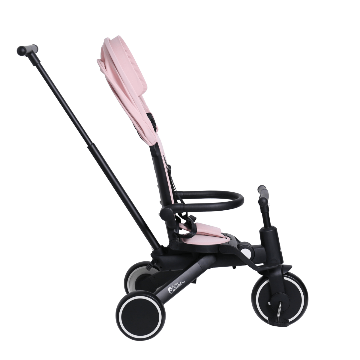 Xplor 6-in-1 Falt-Dreirad – Pastellrosa (10m–5J)