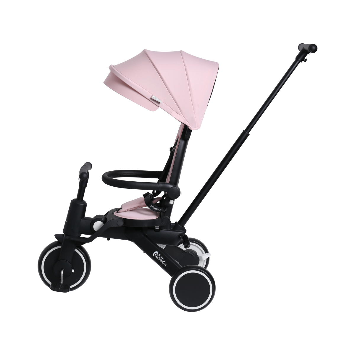 Xplor 6-in-1 Falt-Dreirad – Pastellrosa (10m–5J)