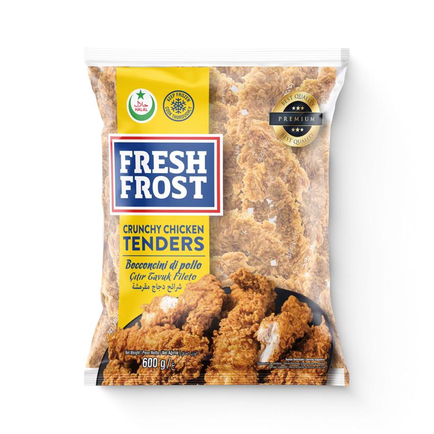 Fresh Frost Crunchy Halal Chicken Tenders 600g