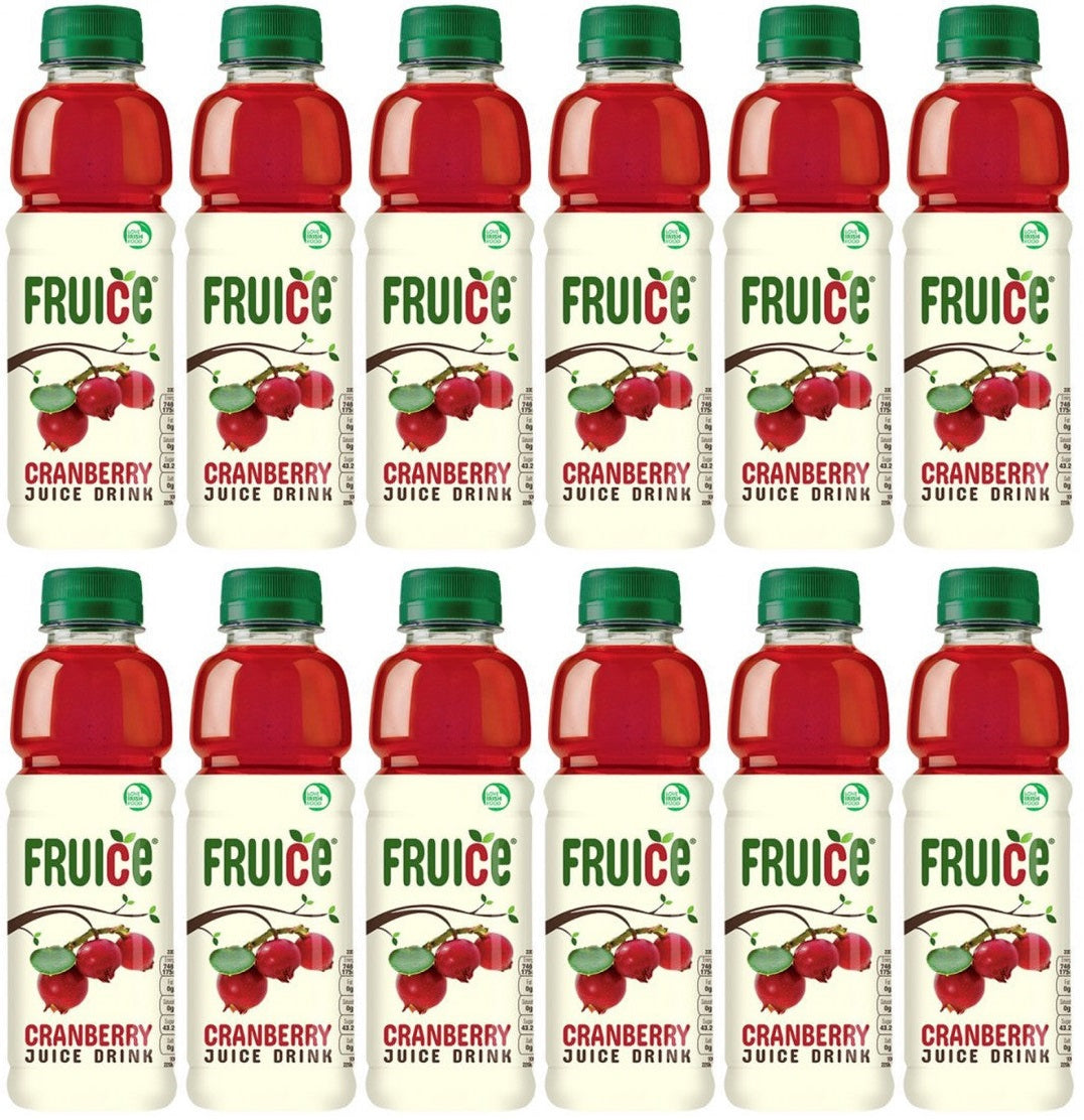 12 x Fruice Arándano Rojo 330ml