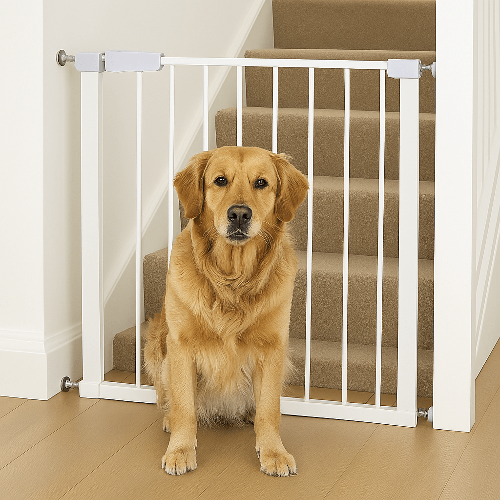 2x FYLO Baby-Sicherheitstreppengitter mit Klemmbefestigung – extra breit