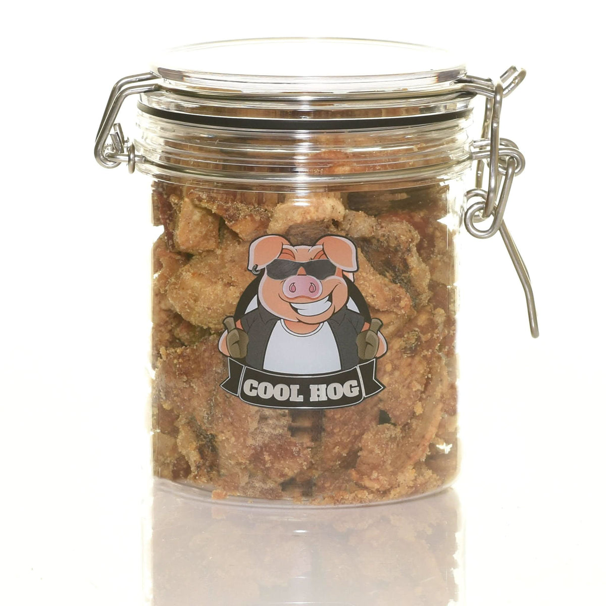 Garlic Flavour Pork Scratching Jar