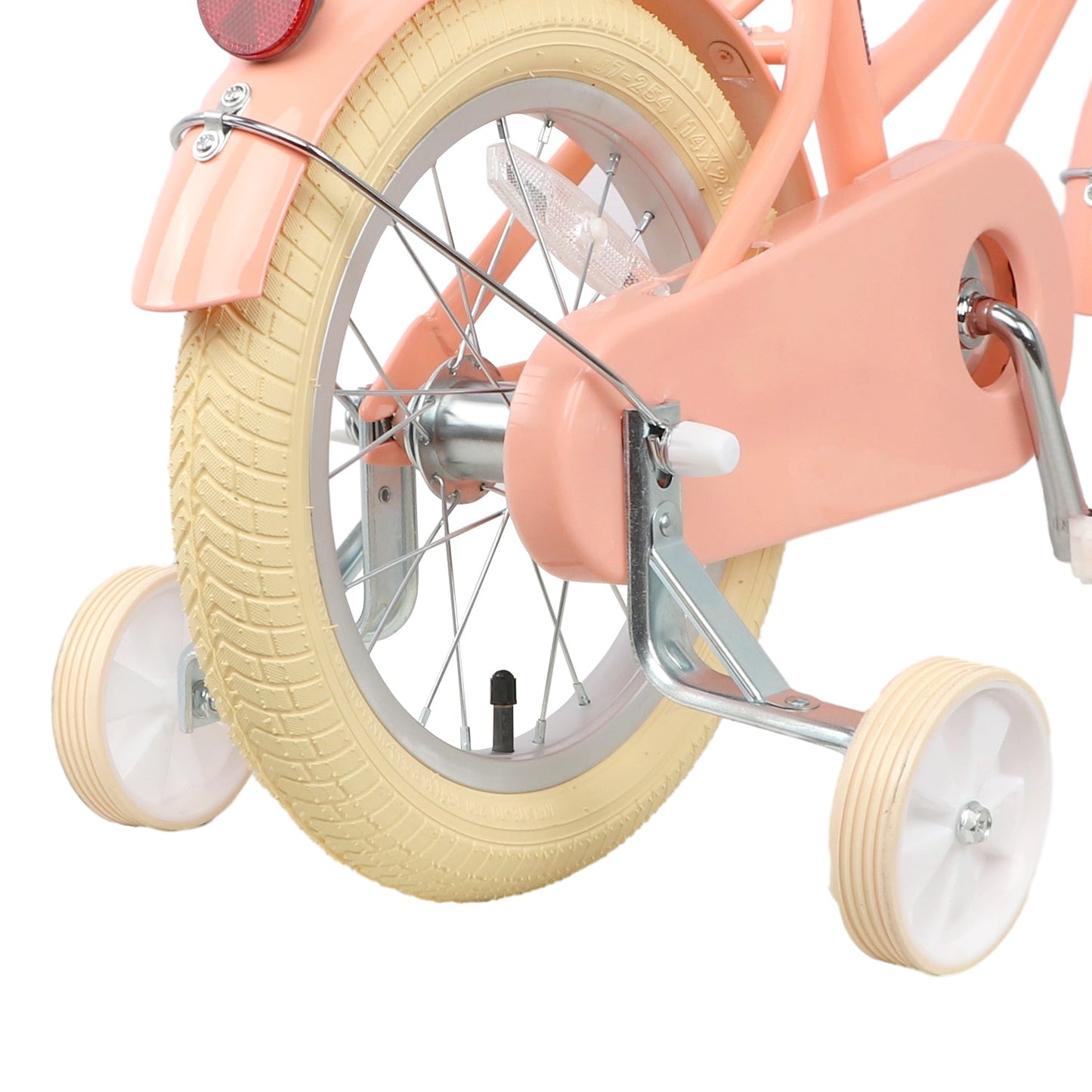 Glerc Little Molly 16 Inch Kids Bike – Ages 4–8 | Stabilisers, Basket & Bell Included