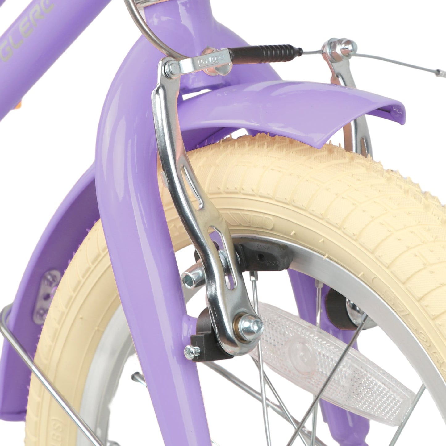 Glerc Little Molly 16 Inch Kids Bike – Ages 4–8 | Stabilisers, Basket & Bell Included