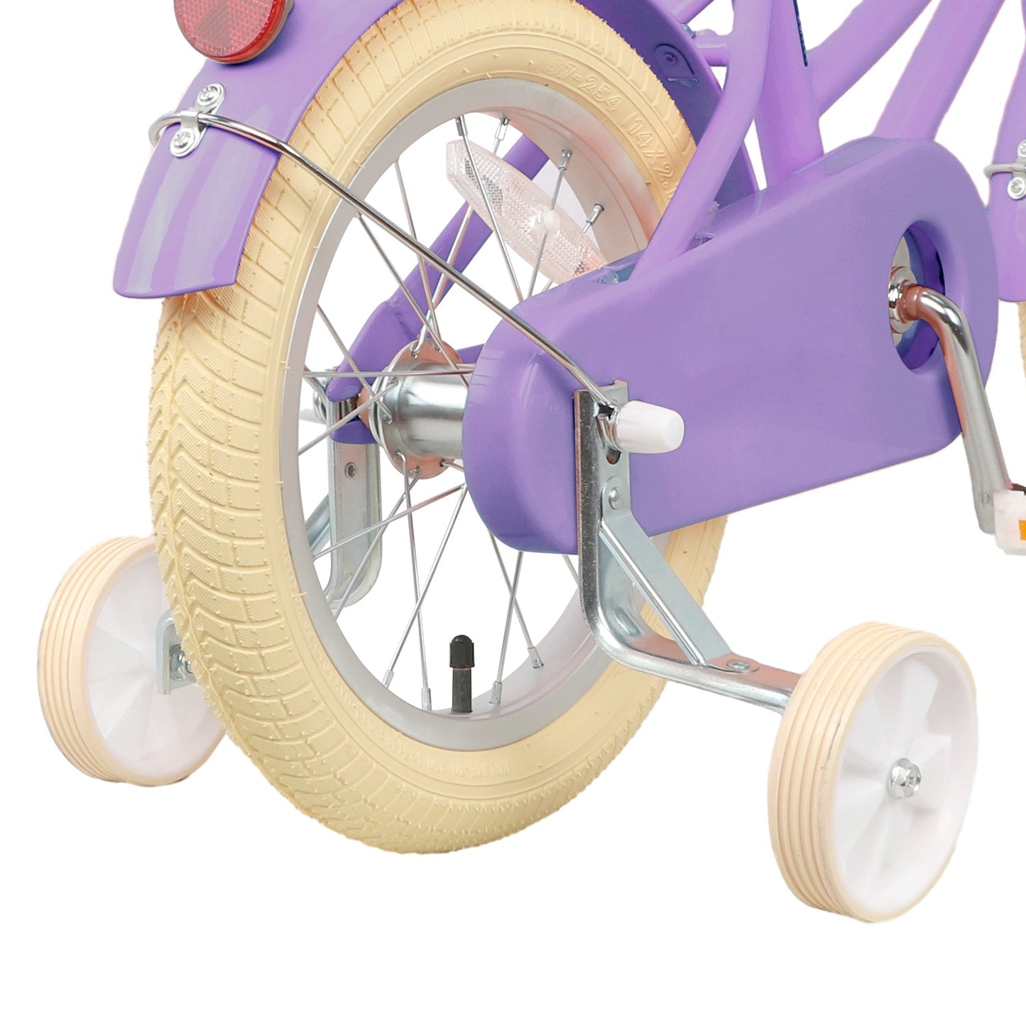 Glerc Little Molly 16 Inch Kids Bike – Ages 4–8 | Stabilisers, Basket & Bell Included