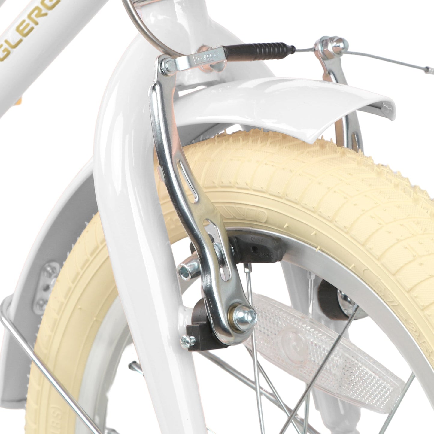 Glerc Little Molly 16 Inch Kids Bike – Ages 4–8 | Stabilisers, Basket & Bell Included