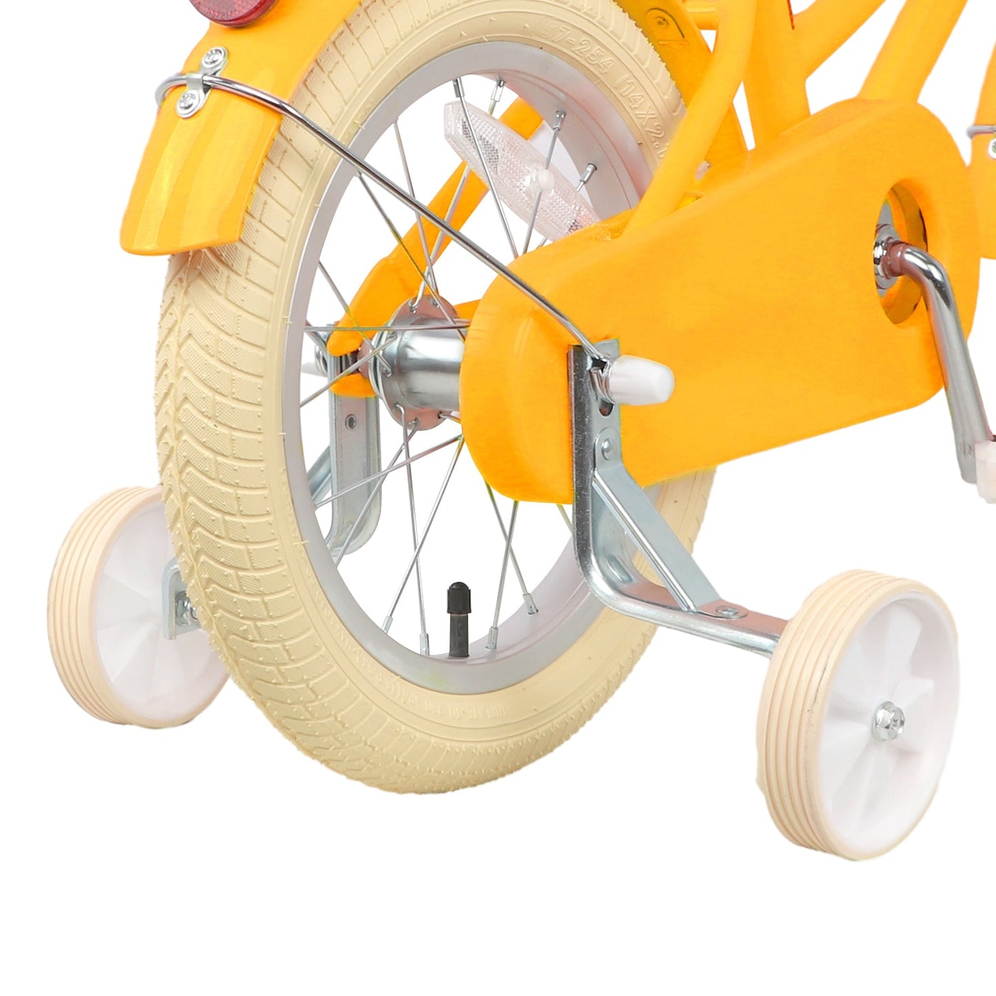 Glerc Little Molly 16 Inch Kids Bike – Ages 4–8 | Stabilisers, Basket & Bell Included