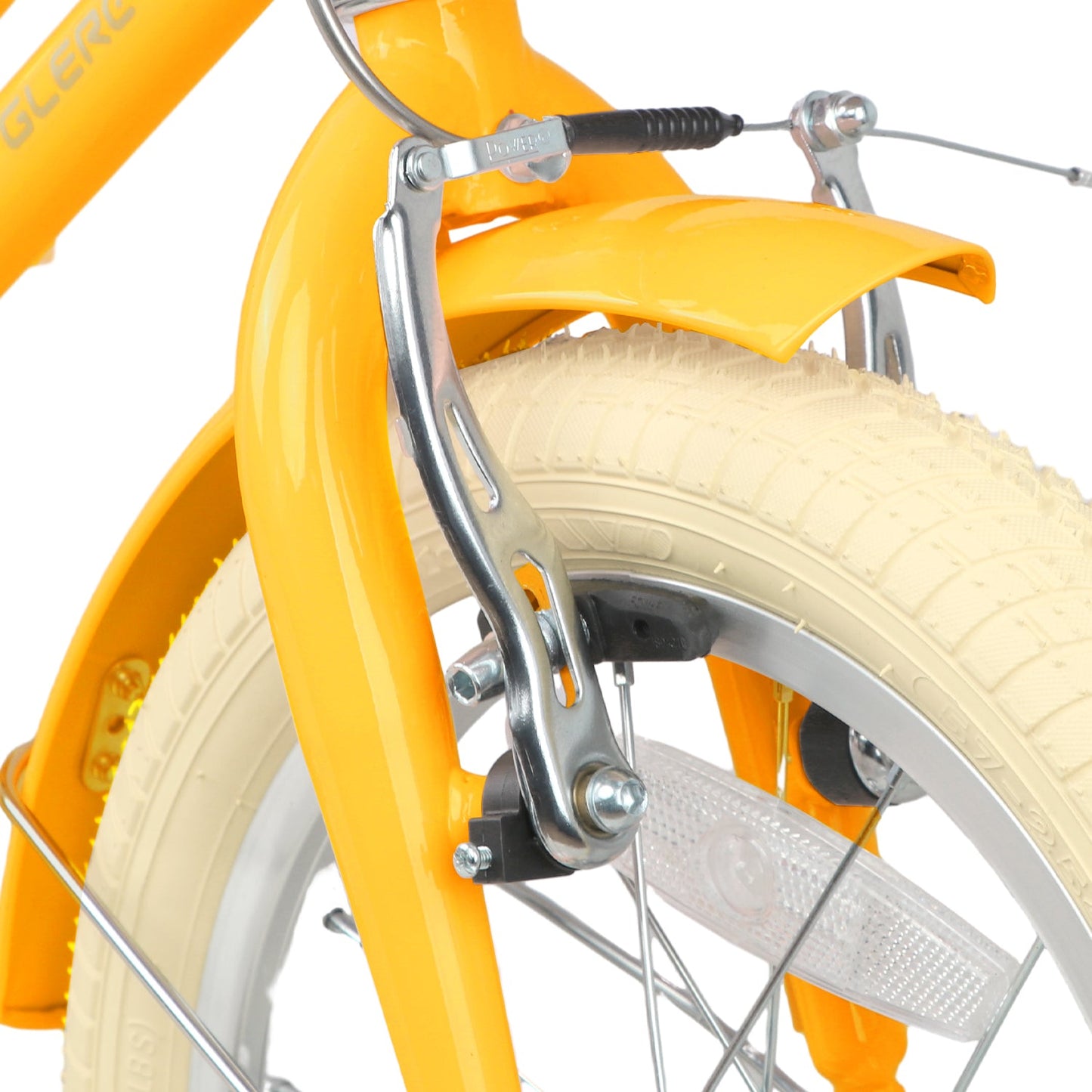 Glerc Little Molly 16 Inch Kids Bike – Ages 4–8 | Stabilisers, Basket & Bell Included