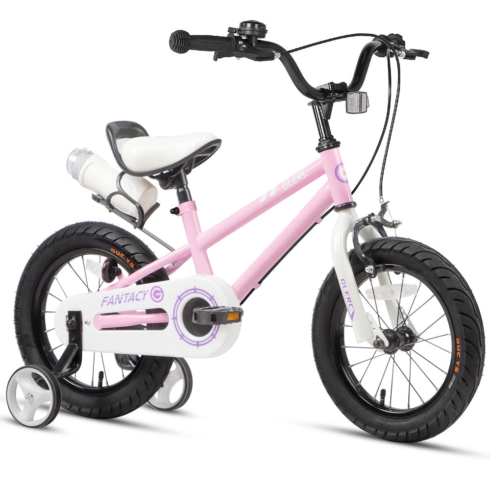 Glerc 18 Inch Kids Bike with Water Bottle - Fantacy