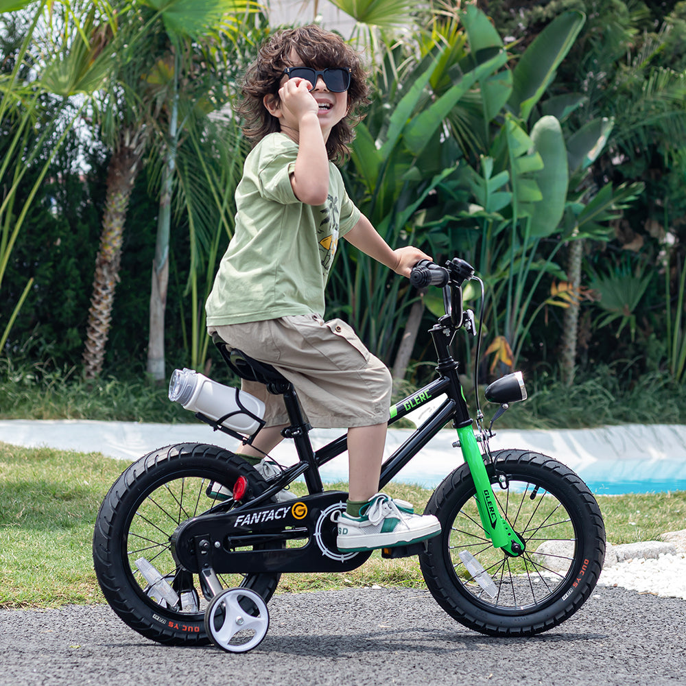 Glerc 16 Inch Kids Bike with Water Bottle - Fantacy