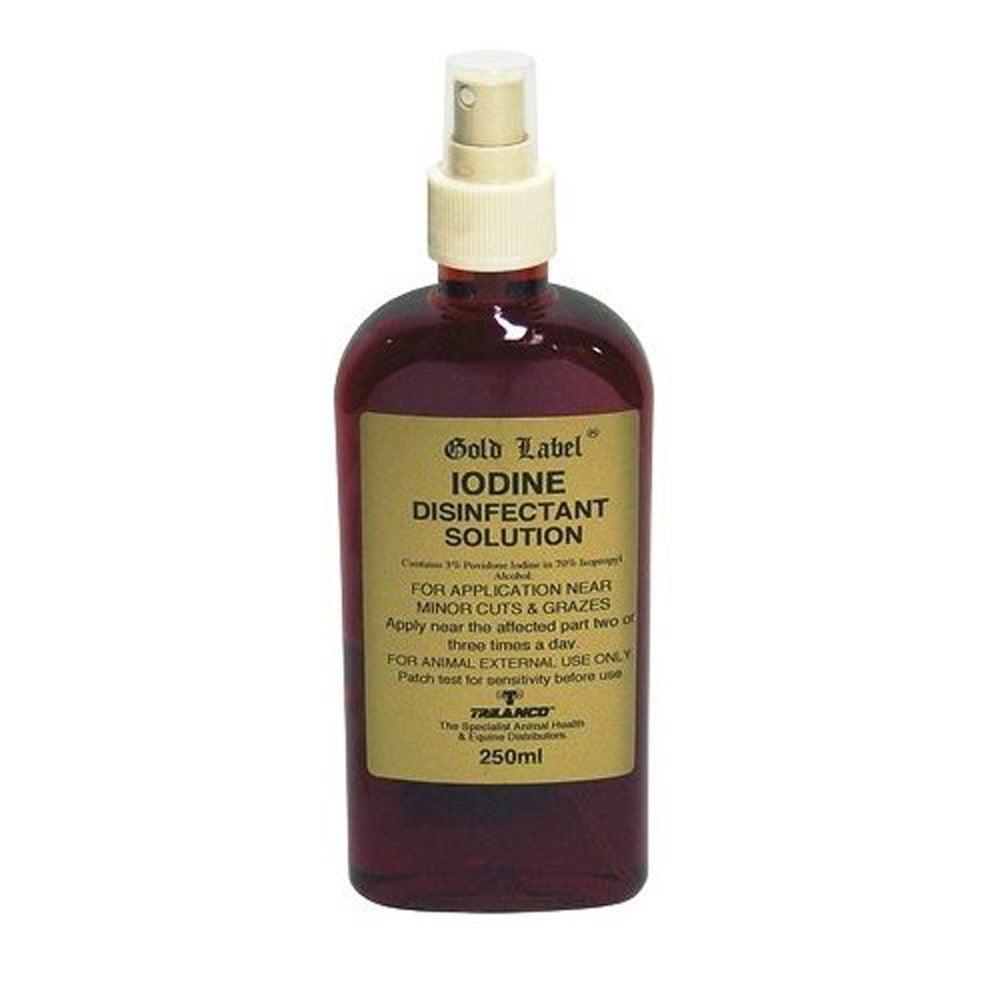 Gold Label Jodspray 250ml | Povidon-Jod Wundbehandlung