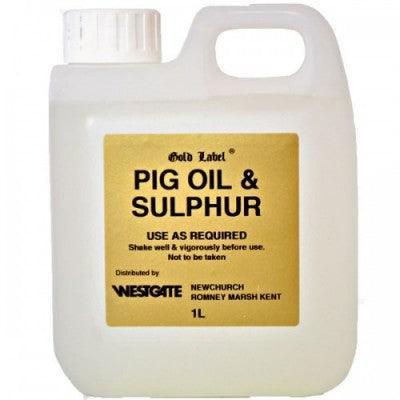 Gold Label Pig Oil & Sulphur 1L