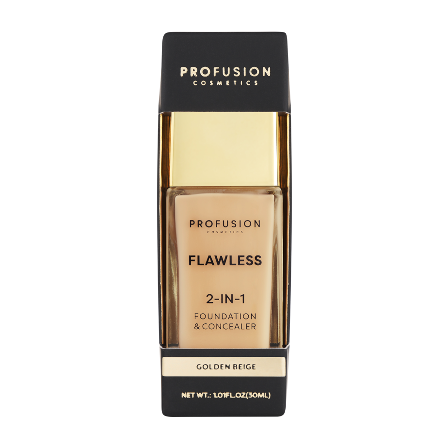 Flawless 2-in-1 Foundation & Concealer by Profusion Cosmetics