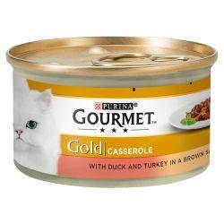 Gourmet Gold Casserole Duck and Turkey 85g - Case of 12