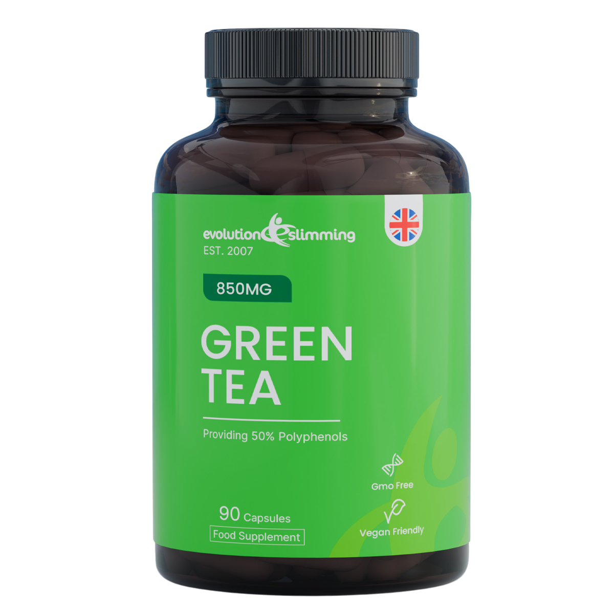 Green Tea 850mg Tablets | Antioxidant Energy & Metabolism Support