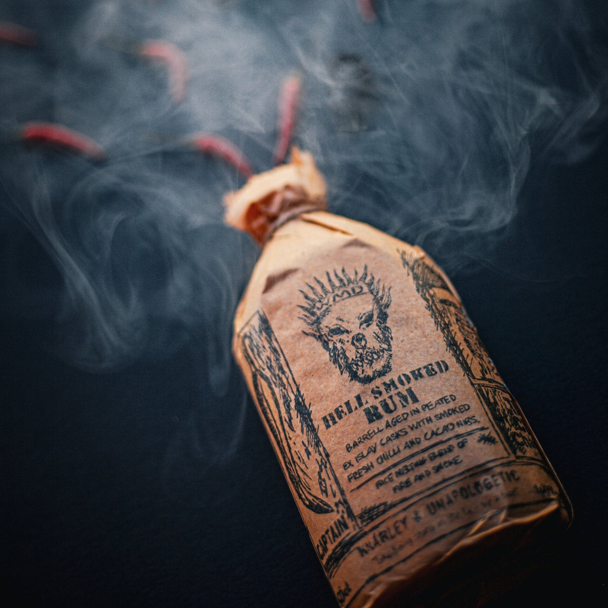 Hell Smoked Rum, 50cl