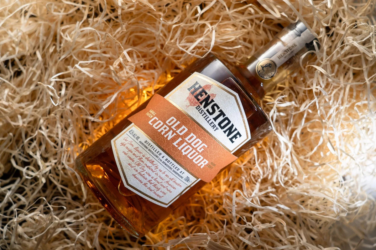 Henstone Distillery Old Dog Corn Liquor, 70cl
