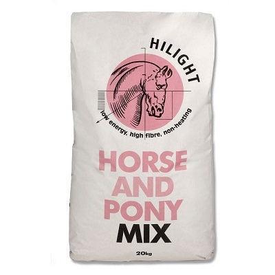 Hilight Horse & Pony Mix – Low Energy High Fibre Coarse Mix