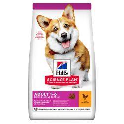 Hills Science Plan Alimento Seco para Perros Adultos Pequeños y Mini con Sabor a Pollo, 1.5kg