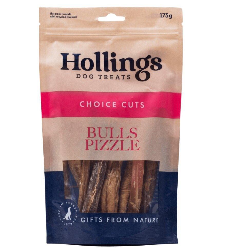 Hollings Bulls Pizzle Pre Pack 175g - Case of 10