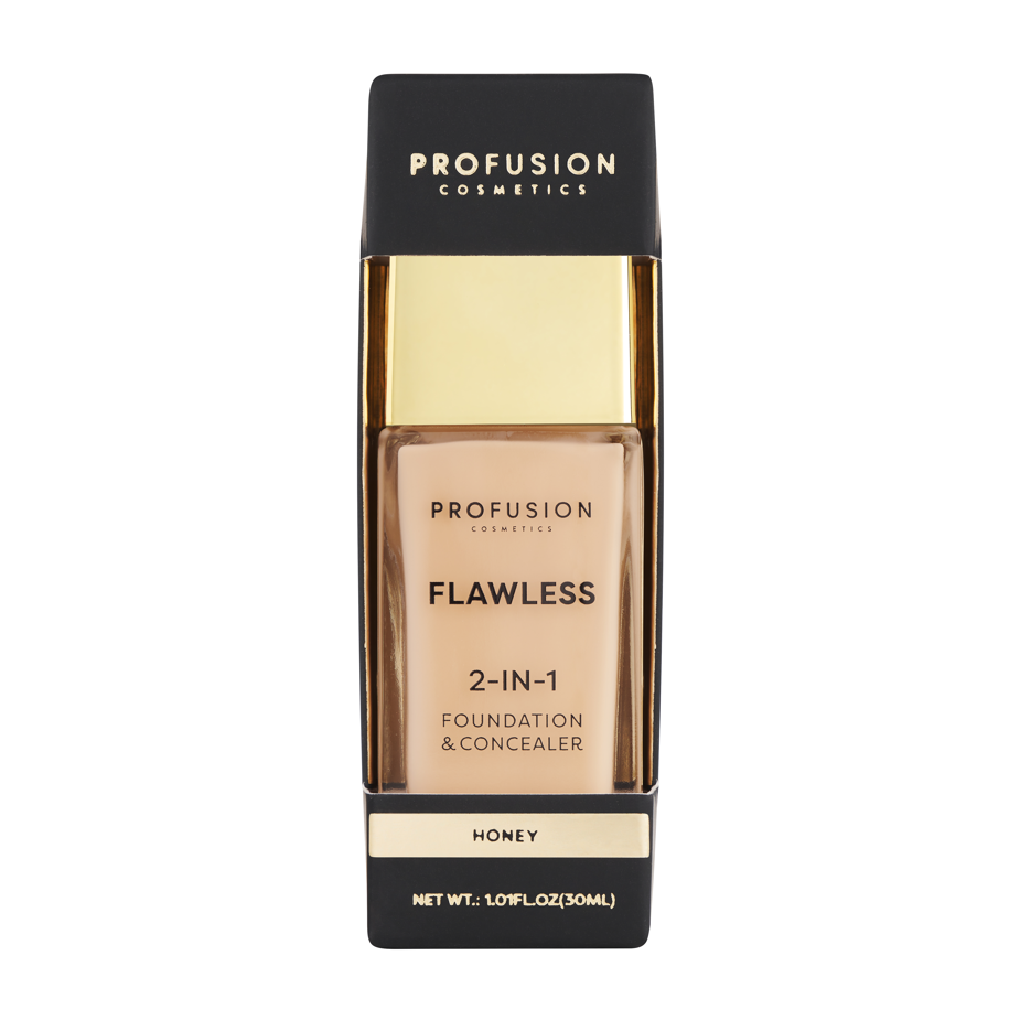 Flawless 2-in-1 Foundation & Concealer by Profusion Cosmetics